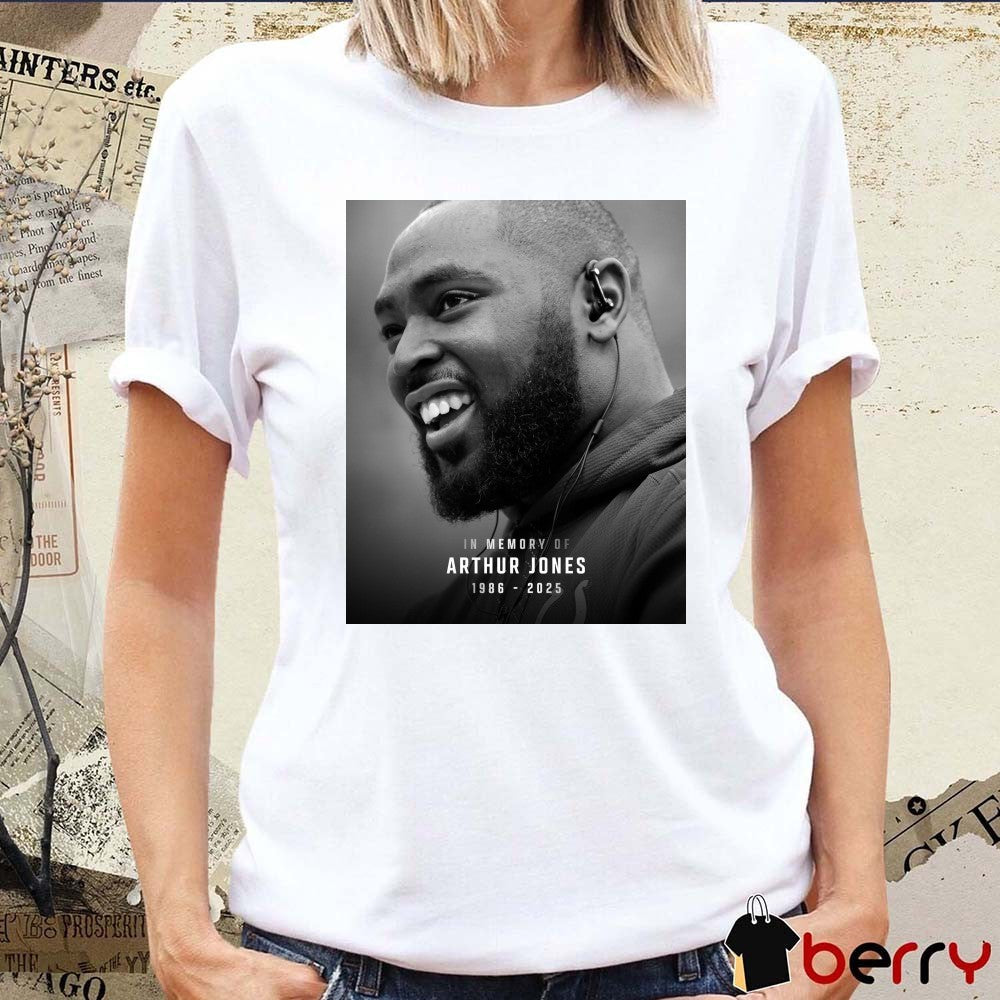 In Memory Of Arthur Jones 1986 – 2025 UFC Poster t-shirt