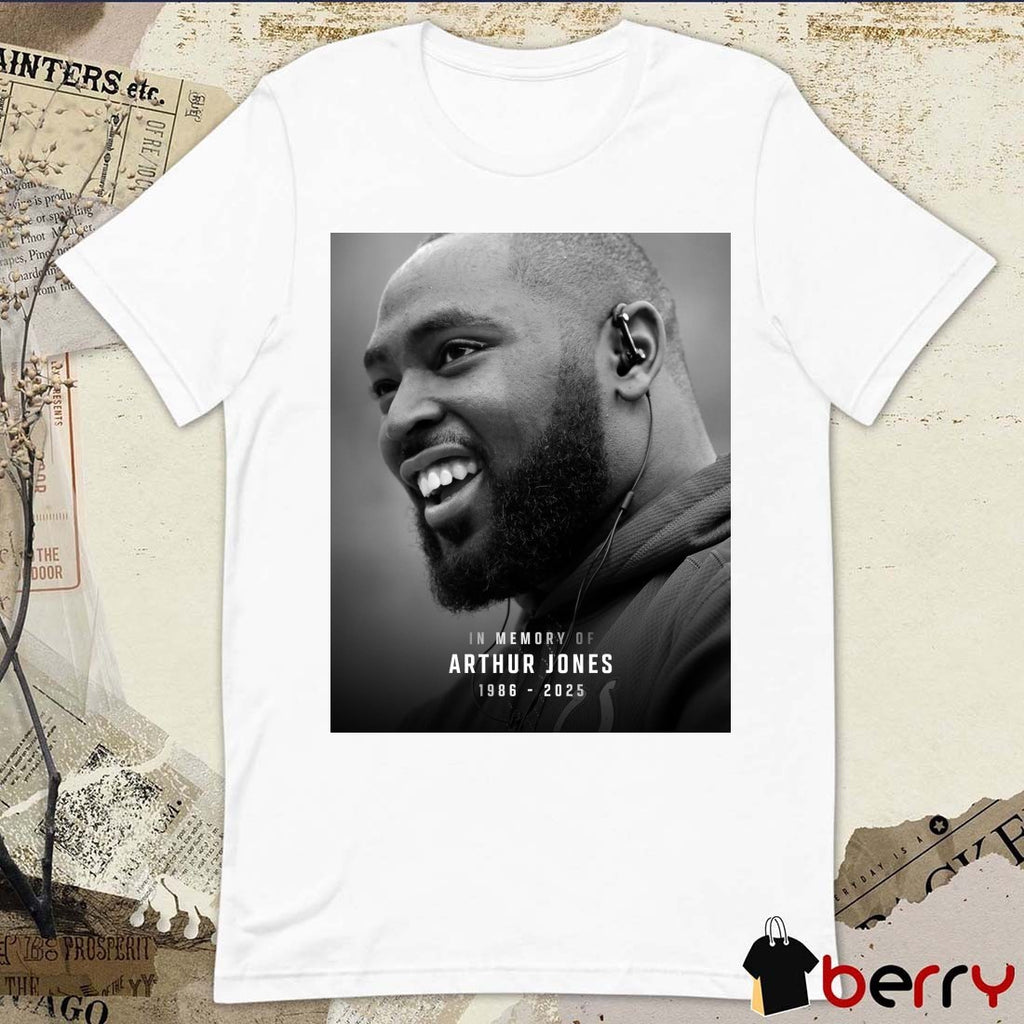 In Memory Of Arthur Jones 1986 – 2025 UFC Poster t-shirt