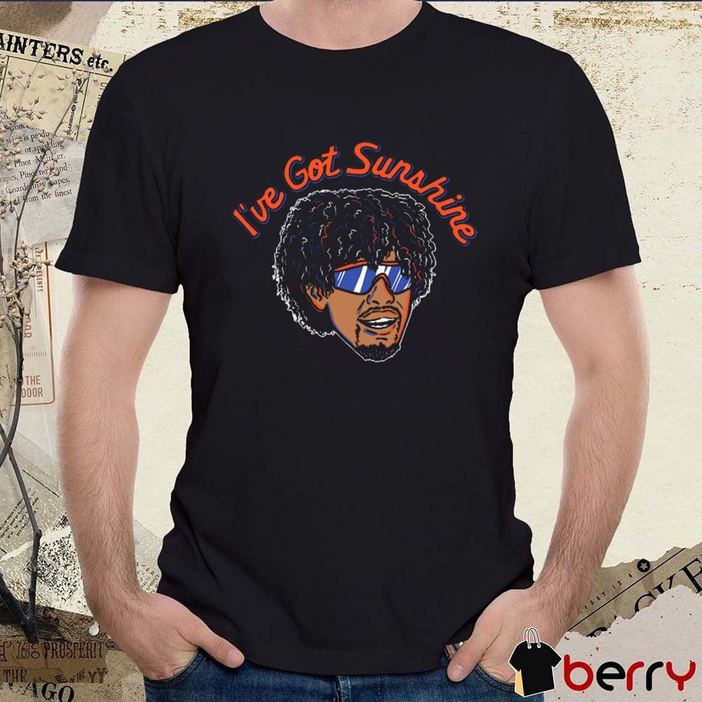 I’ve Got Sunshine Francisco Lindor New York Mets MLB t-shirt