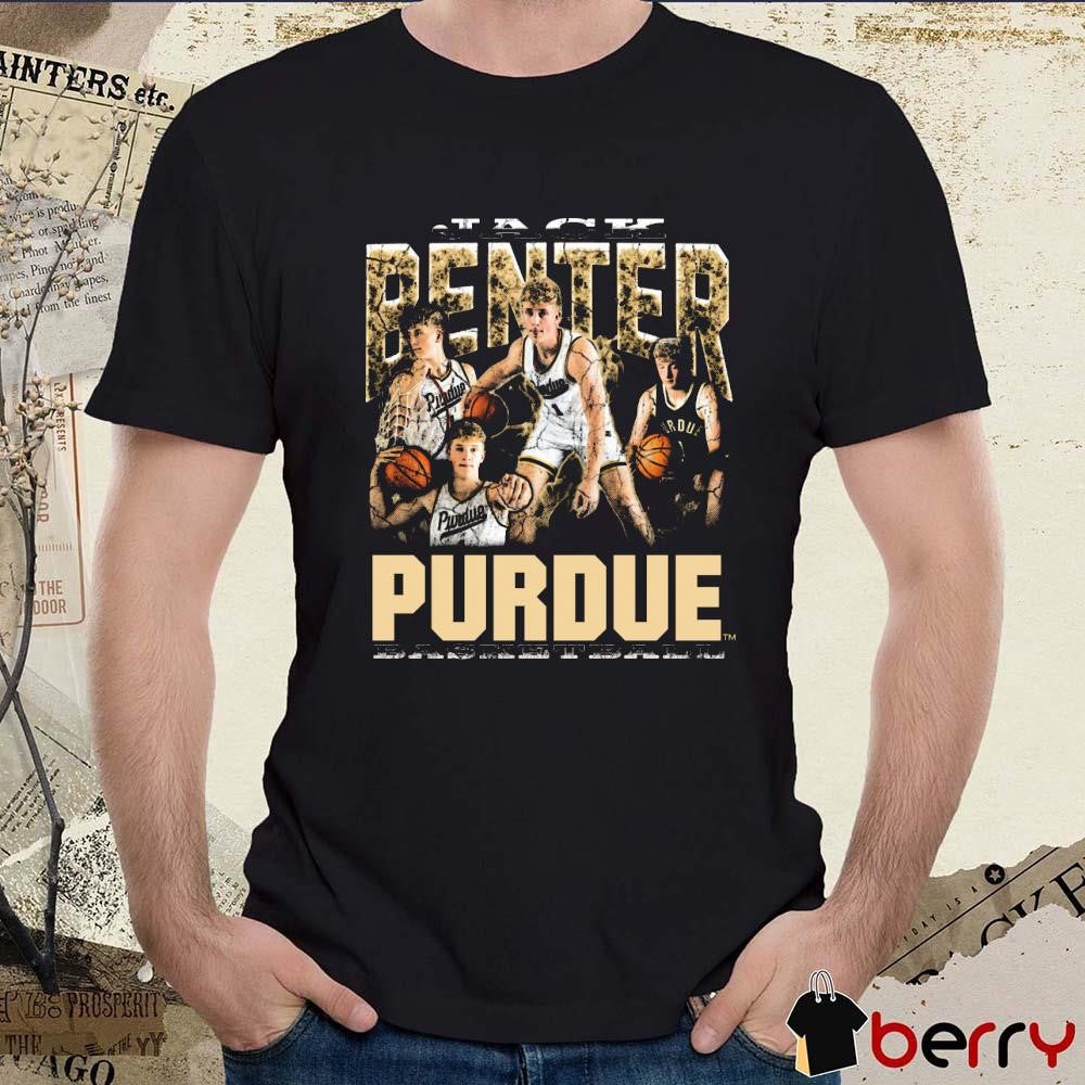 Jack Benter Purdue Boilermakers Basketball 90s Graphic t-shirt