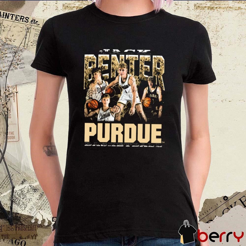 Jack Benter Purdue Boilermakers Basketball 90s Graphic t-shirt