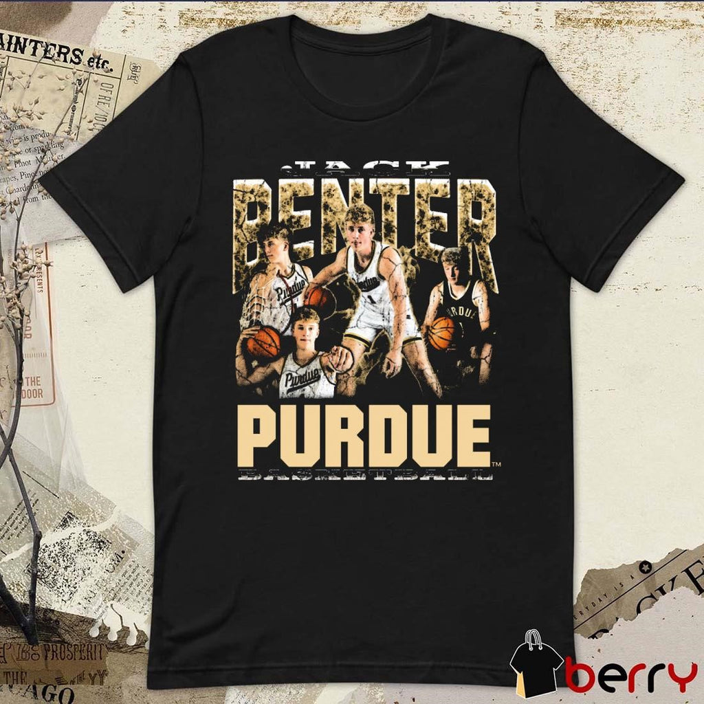 Jack Benter Purdue Boilermakers Basketball 90s Graphic t-shirt