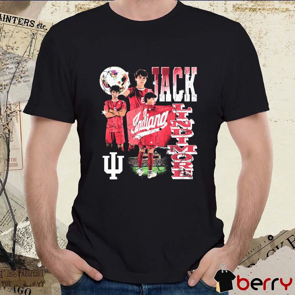 Jack Lindimore Indiana Hoosier Soccer 90’s Graphic t-shirt