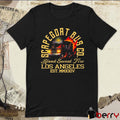 Jack Perry Scapegoat Bus Co. Blood Sweat Fire Los Angeles t-shirt