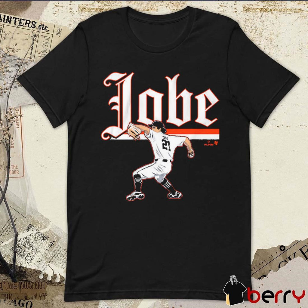 Jackson Jobe Ace Pose Detroit Tigers MLB t-shirt