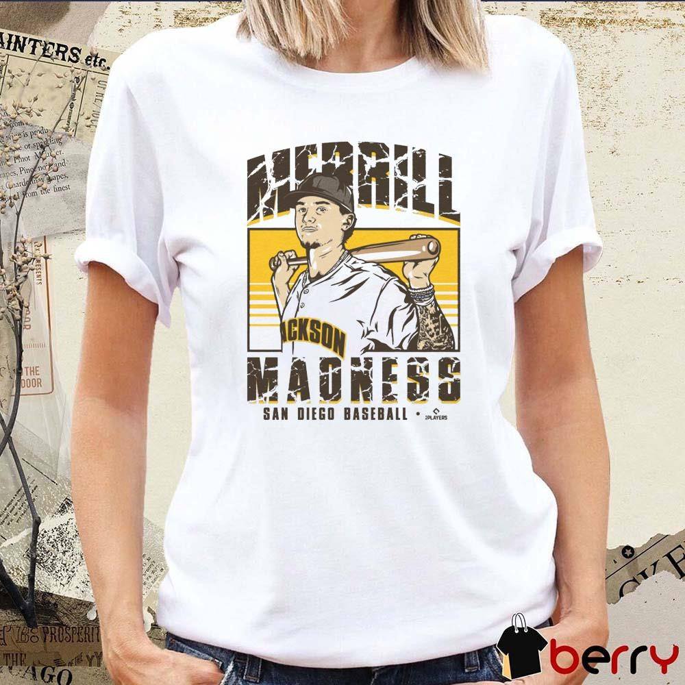 Jackson Merrill San Diego Baseball Pose t-shirt