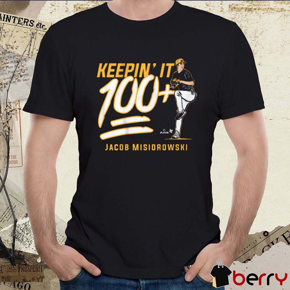 Jacob Misiorowski Keepin’ It 100+ Milwaukee Brewers MLB Graphic t-shirt