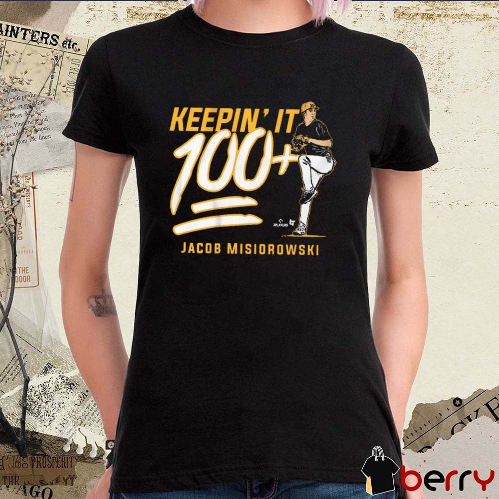 Jacob Misiorowski Keepin’ It 100+ Milwaukee Brewers MLB Graphic t-shirt