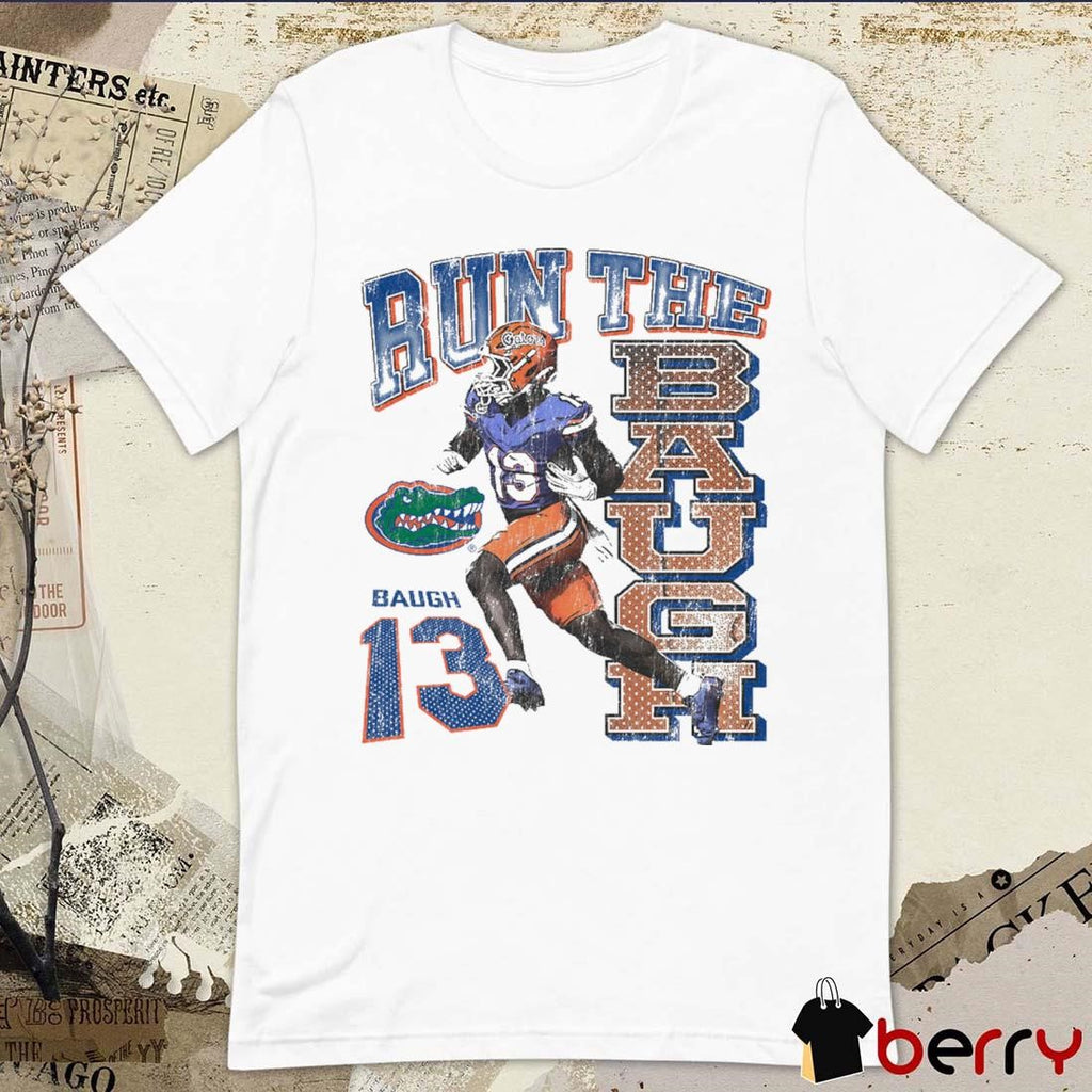 Jadan Baugh Florida Gators Run The Baugh Vintage Graphic t-shirt