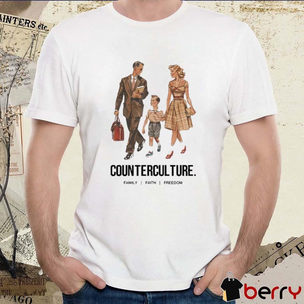 Jake Rattlesnake Counterculture Family Faith Freedom t-shirt