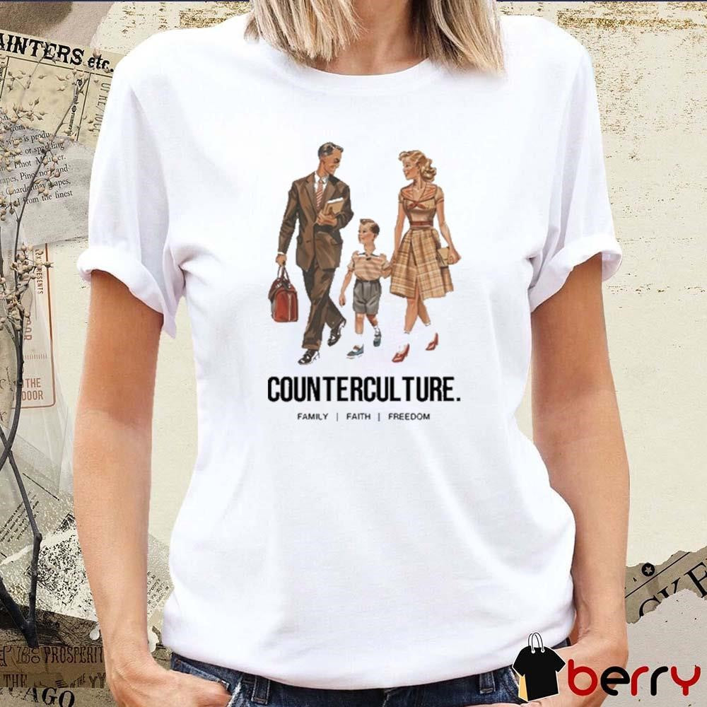 Jake Rattlesnake Counterculture Family Faith Freedom t-shirt