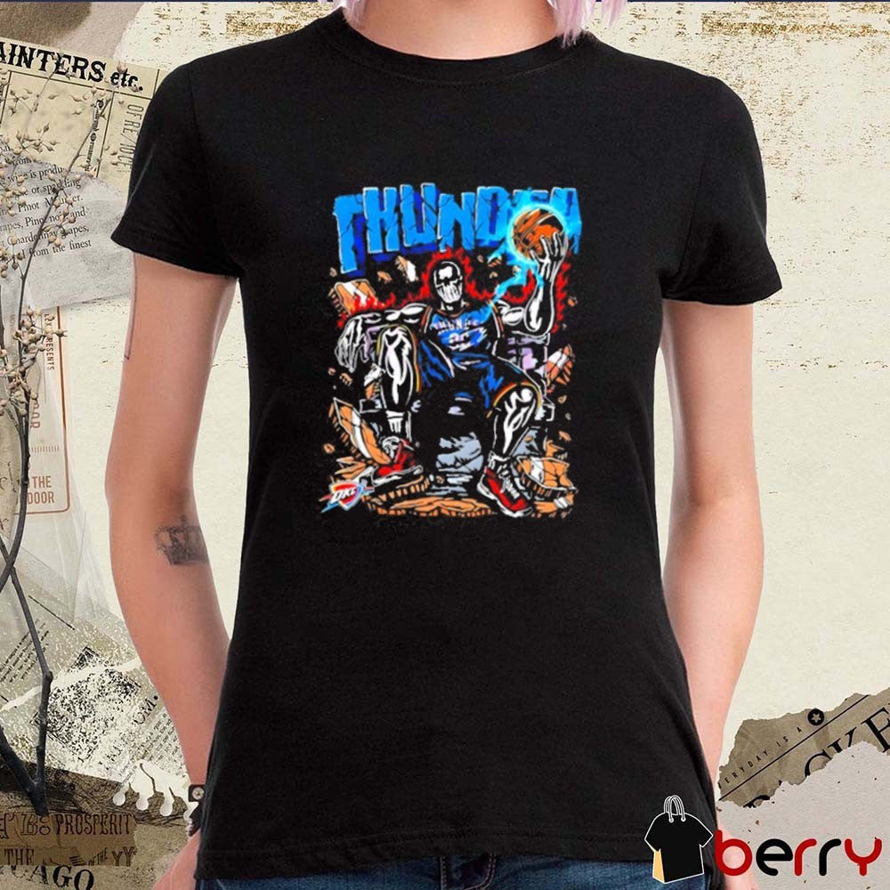 Jalen Williams Shutuppls Oklahoma City Thunder Basketball Graphic t-shirt