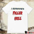 James B. Jones Wearing I Survived Filler Hell t-shirt