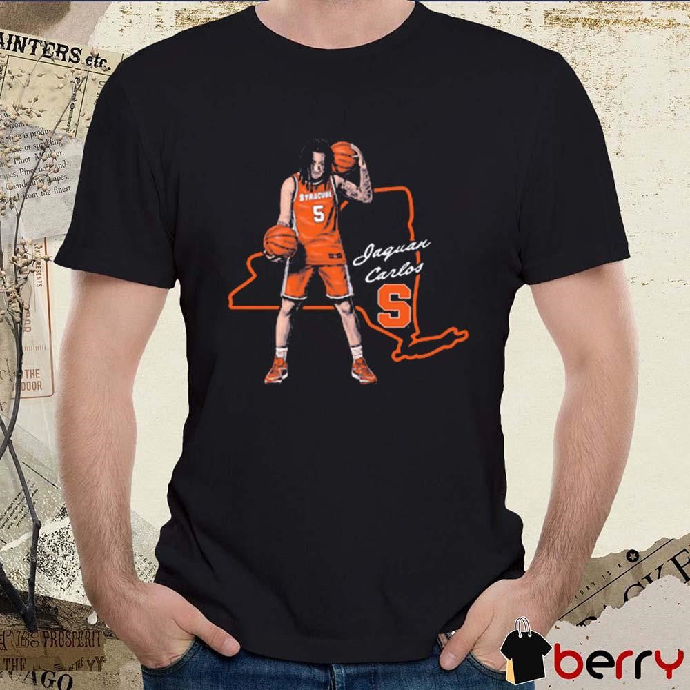 Jaquan Carlos Syracuse Orange Basketball New York Native t-shirt