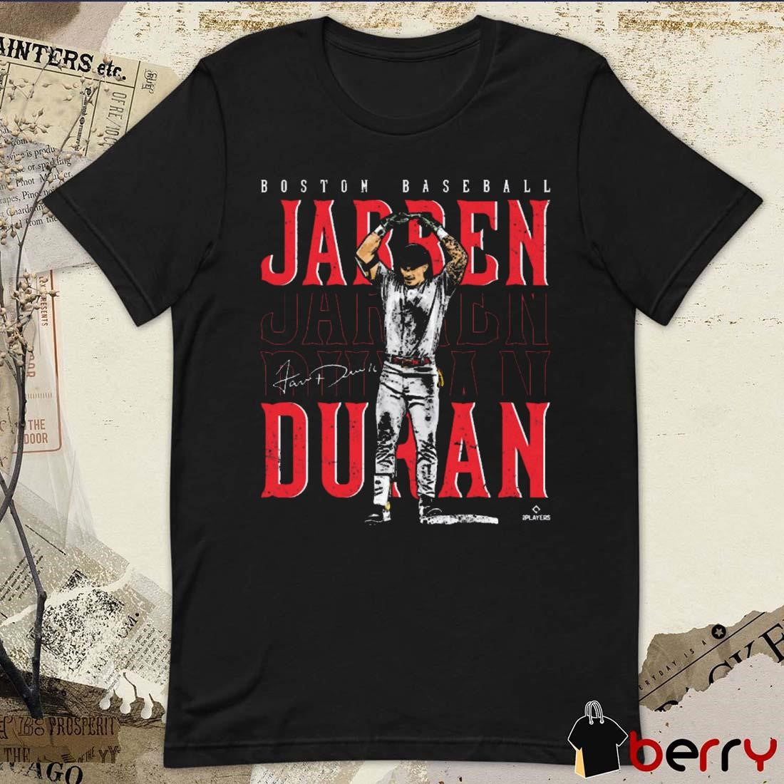 Jarren Duran MLB Boston Red Sox Baseball Repeat Signature t-shirt