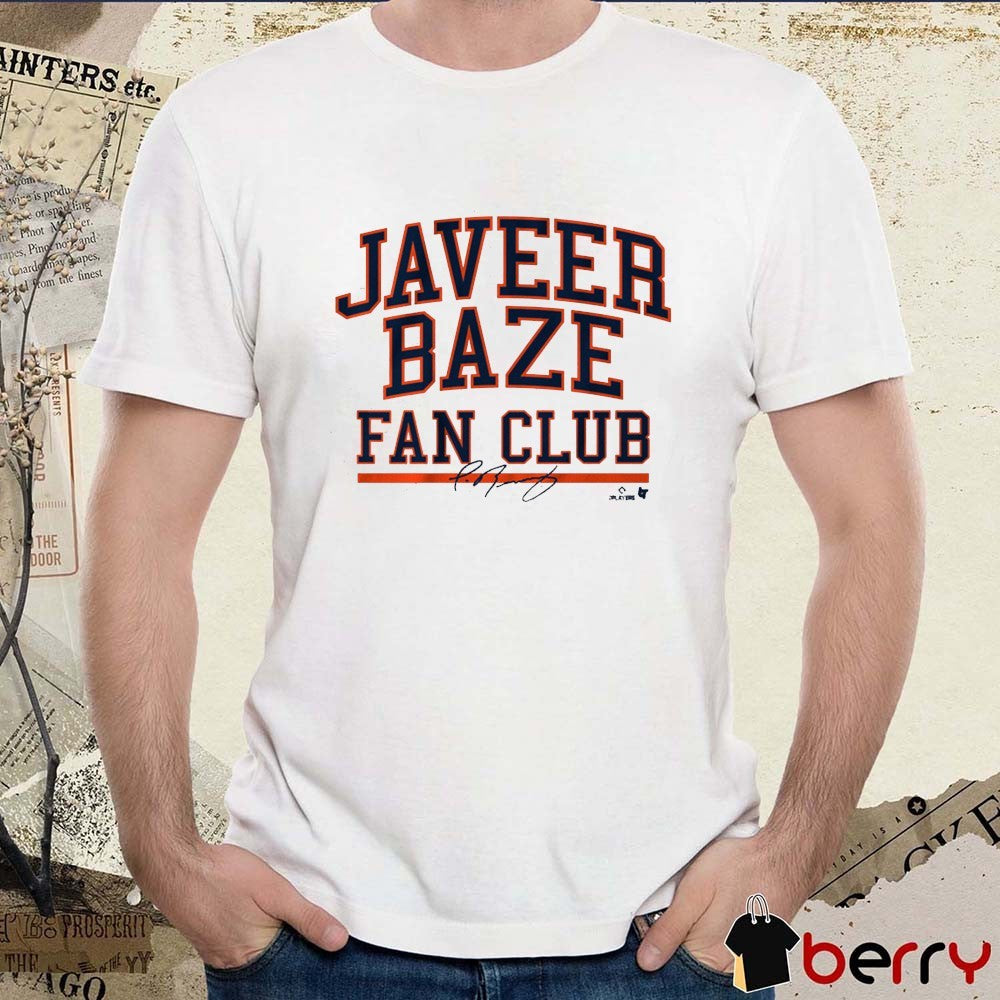 Javier Báez Javeer Baze Fan Club Detroit Tigers MLB Signature t-shirt