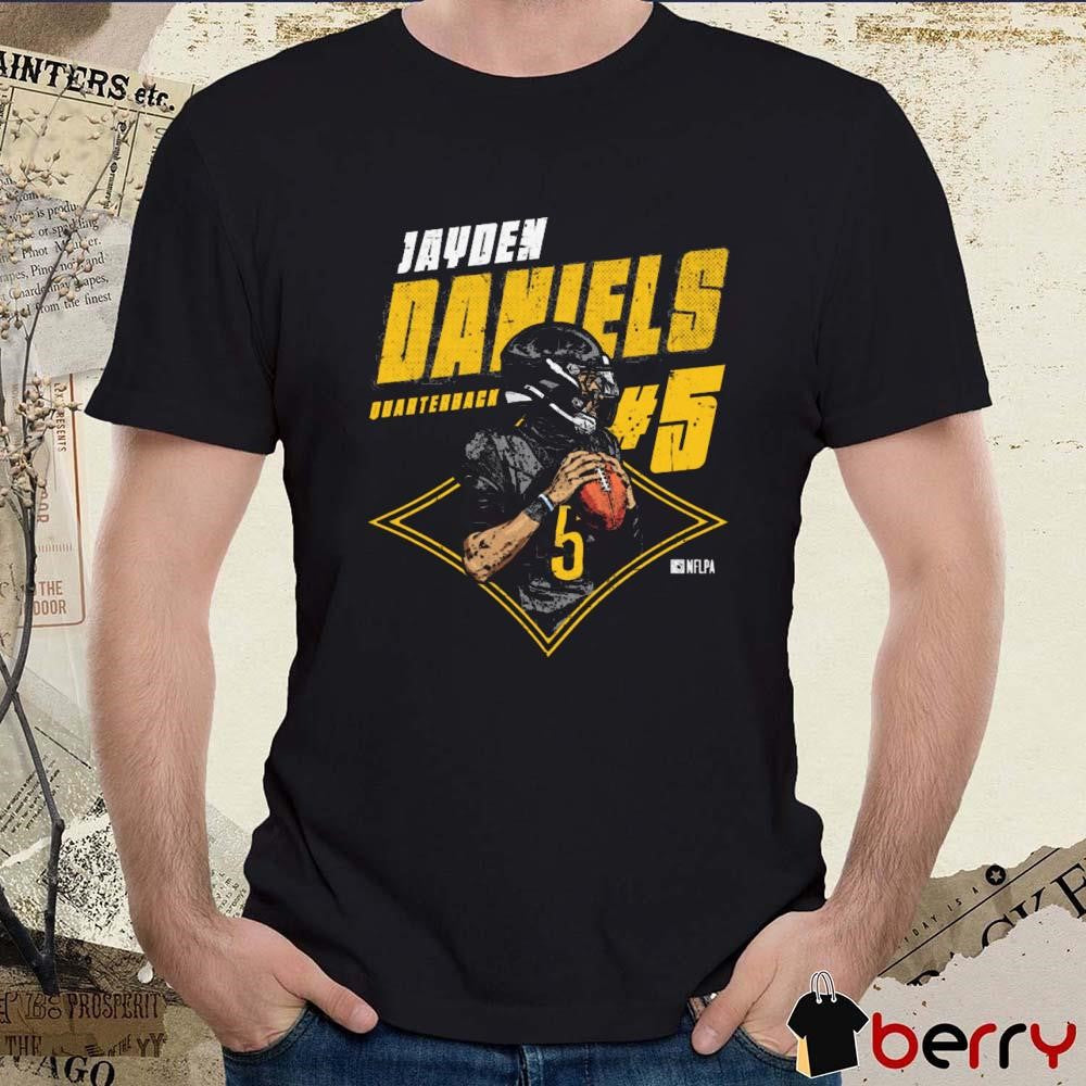 Jayden Daniels Washington Commanders Quarterback Diamond t-shirt