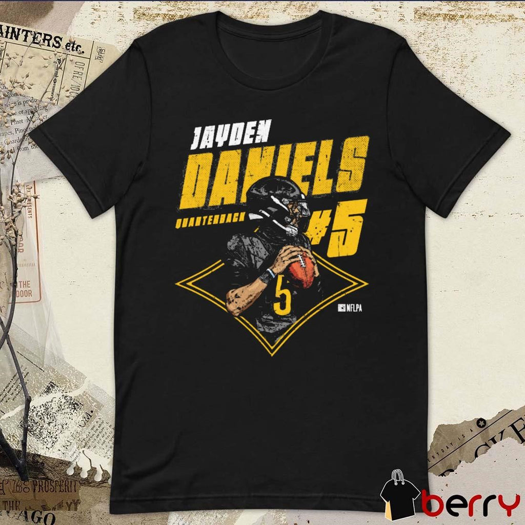 Jayden Daniels Washington Commanders Quarterback Diamond t-shirt
