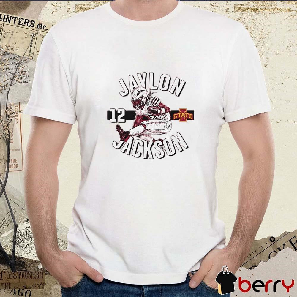 Jaylon Jackson #12 Iowa State Cyclones Graphic t-shirt