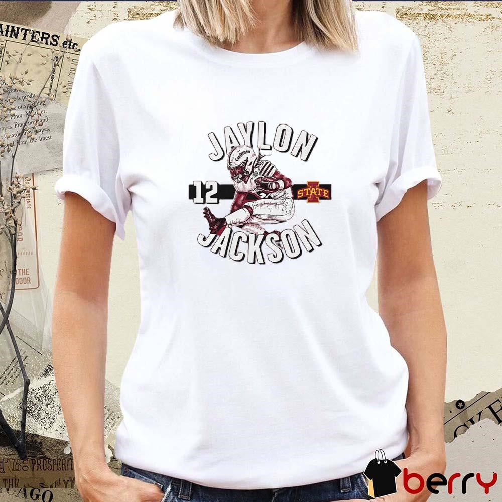 Jaylon Jackson #12 Iowa State Cyclones Graphic t-shirt