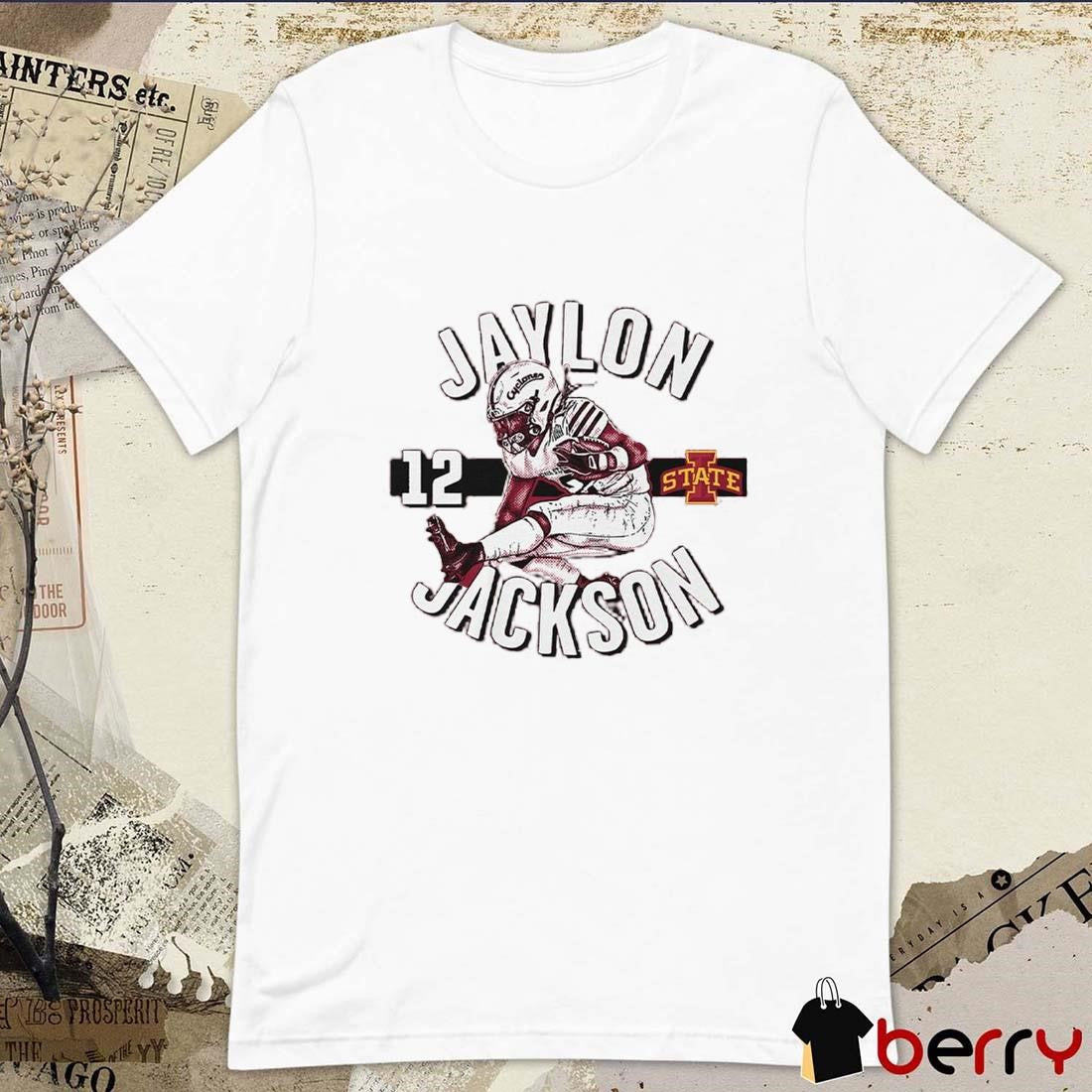 Jaylon Jackson #12 Iowa State Cyclones Graphic t-shirt