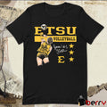 Jenna Forster ETSU Volleyball Cartoon Signature t-shirt
