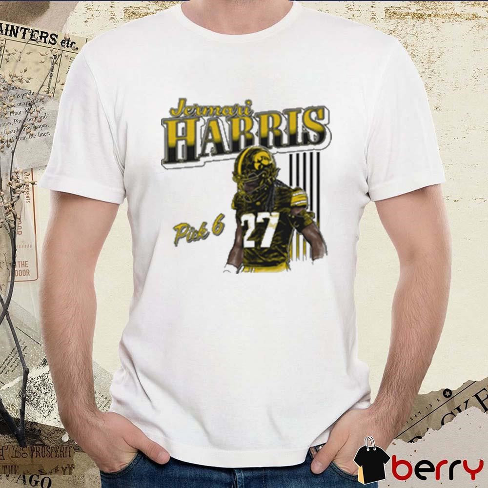 Jermari Harris Iowa Hawkeyes Pisk 6 Graphic t-shirt