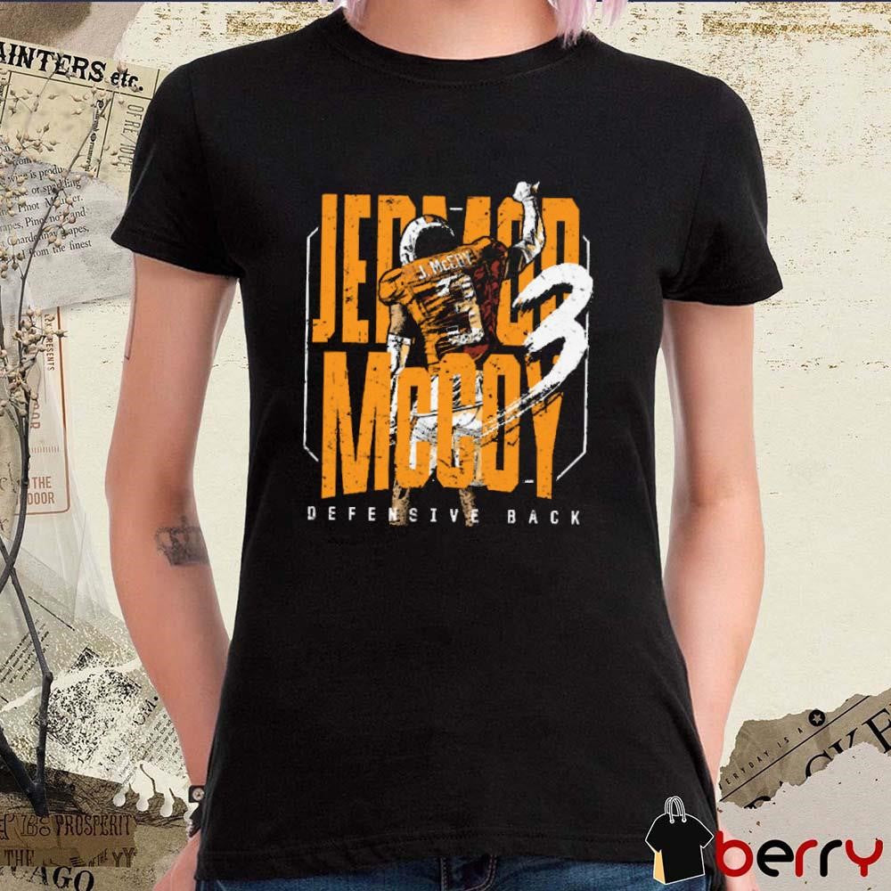 Jermod McCoy #3 College Player Name Tennessee Football Defensive Back t-shirt