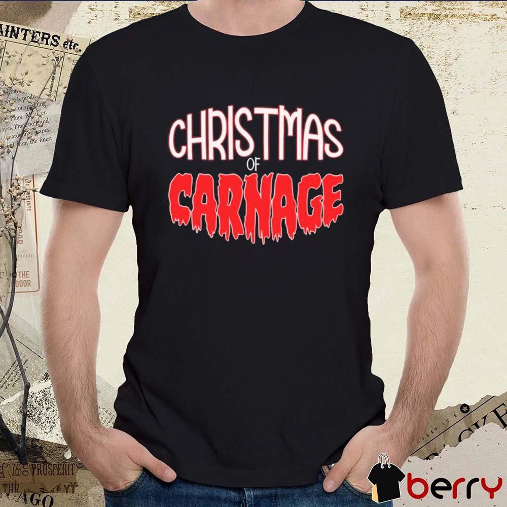 Jess Jeckel Christmas Of Carnage t-shirt