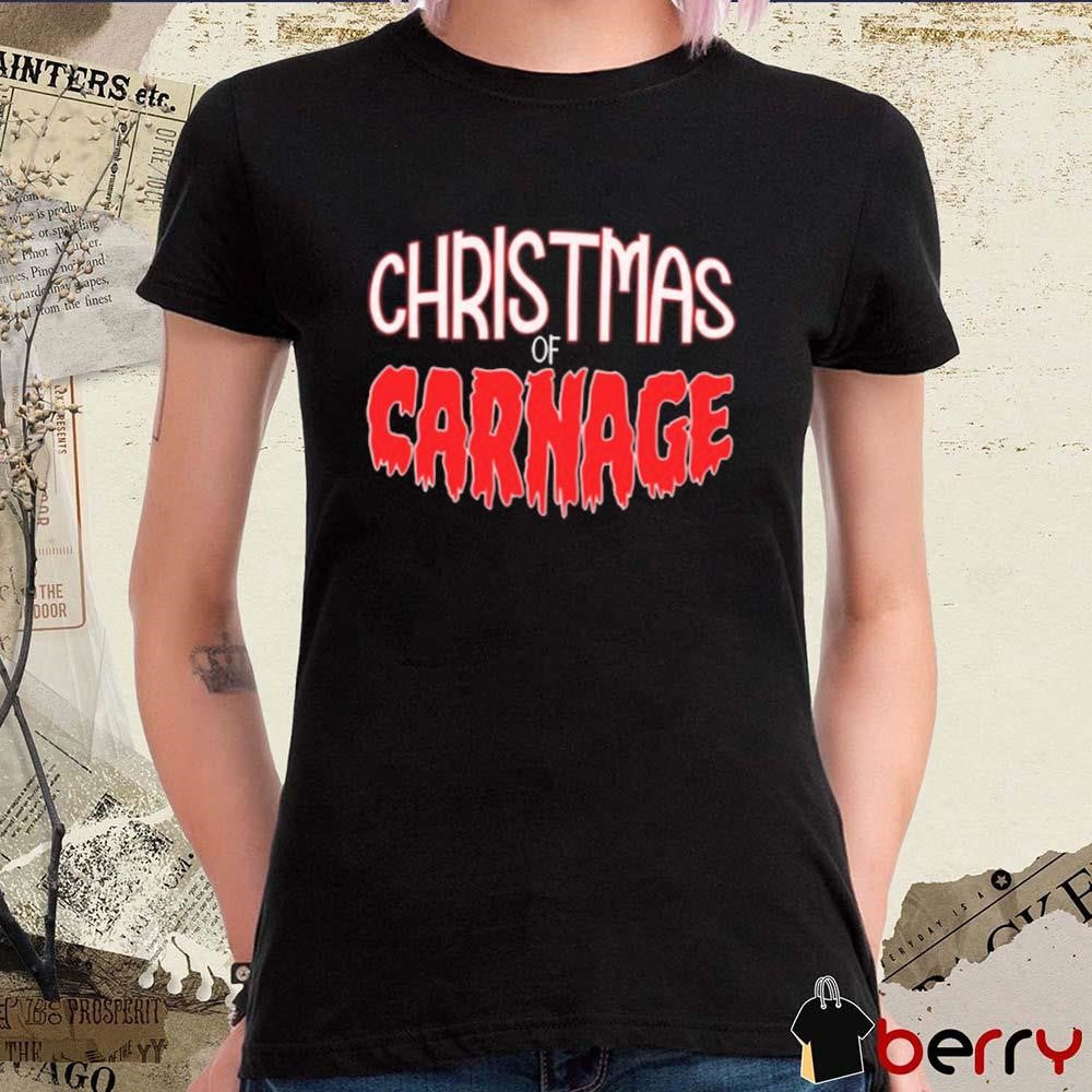 Jess Jeckel Christmas Of Carnage t-shirt