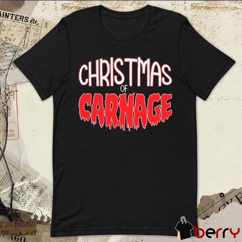 Jess Jeckel Christmas Of Carnage t-shirt