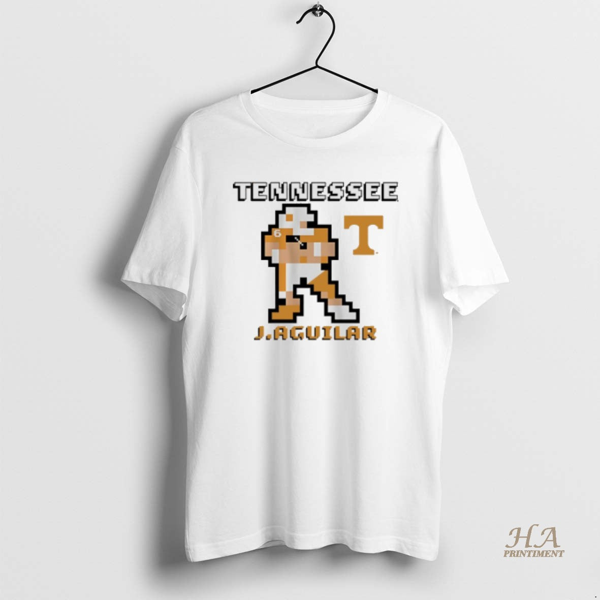 Official Joey Aguilar Tennessee Vols Football Retro Baller