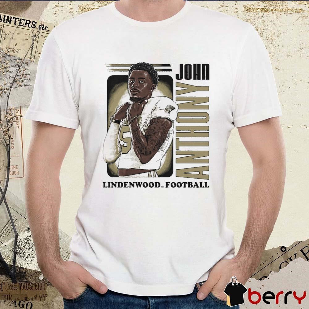 John Anthony Lindenwood Lions Football Classics Graphic t-shirt