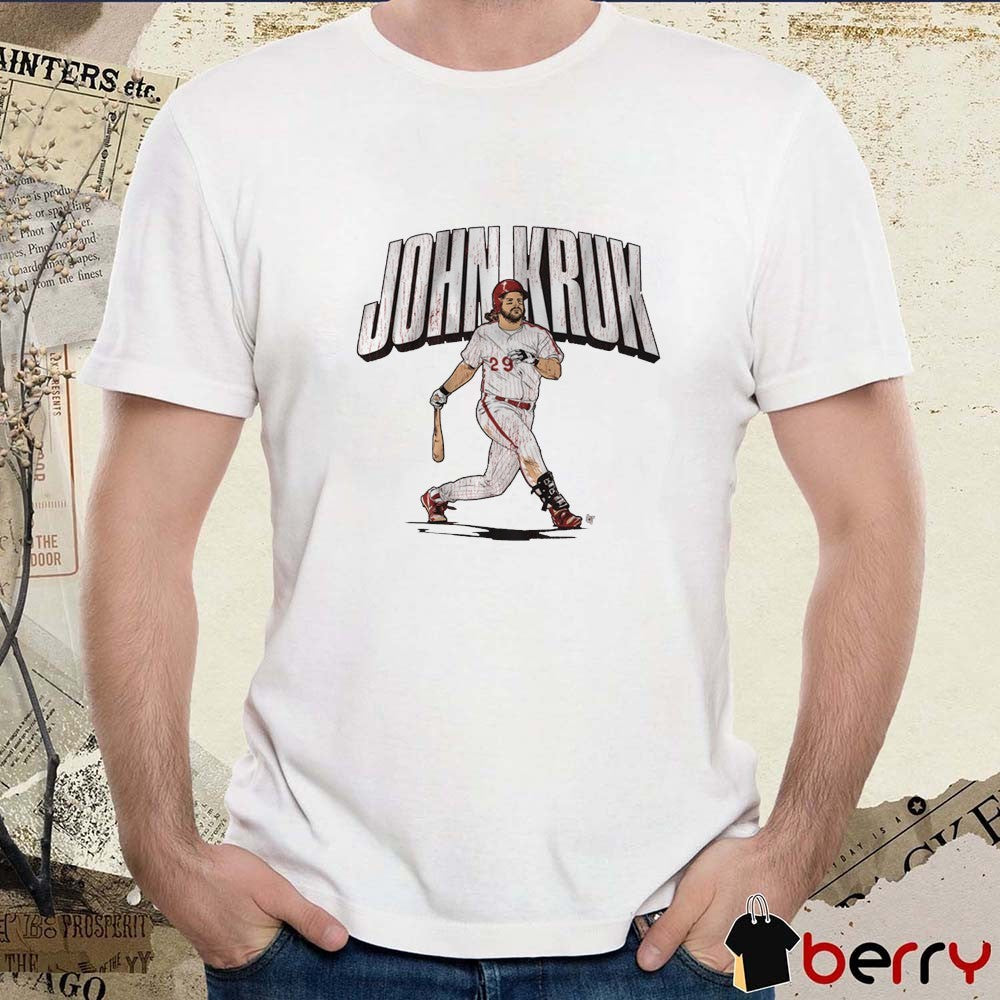 John Kruk Slugger Swing Philadelphia Phillies MLB 2025 Graphic t-shirt
