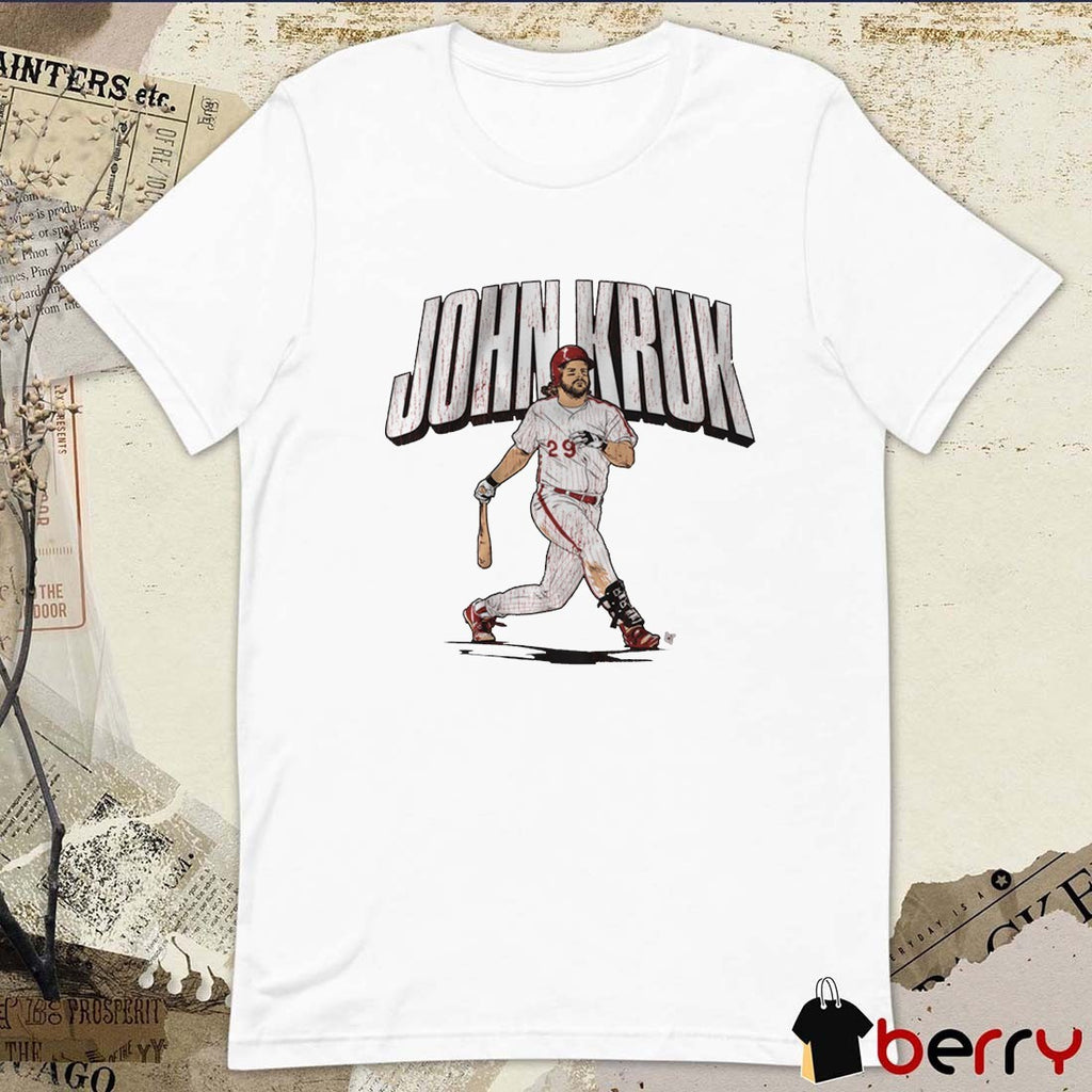 John Kruk Slugger Swing Philadelphia Phillies MLB 2025 Graphic t-shirt