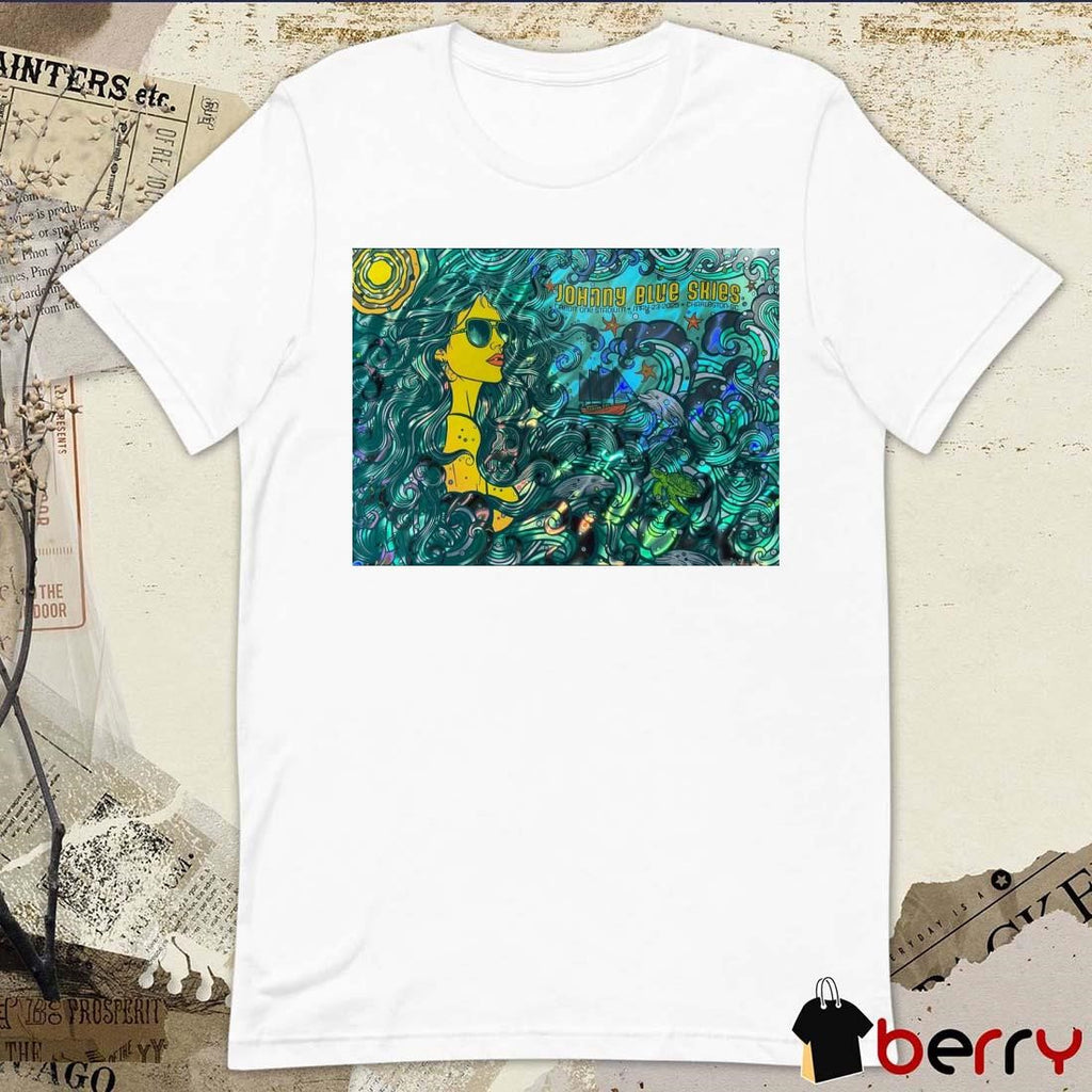 Johnny Blue Skies May 23 2025 Charleston SC Credit One Stadium Poster t-shirt