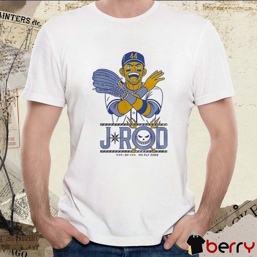 Jorge Polanco J Rod Mariners Seattle Mariners MLB No Fly Zone Painting t-shirt