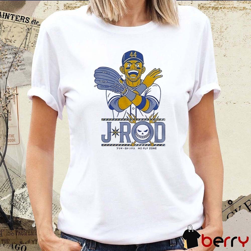 Jorge Polanco J Rod Mariners Seattle Mariners MLB No Fly Zone Painting t-shirt