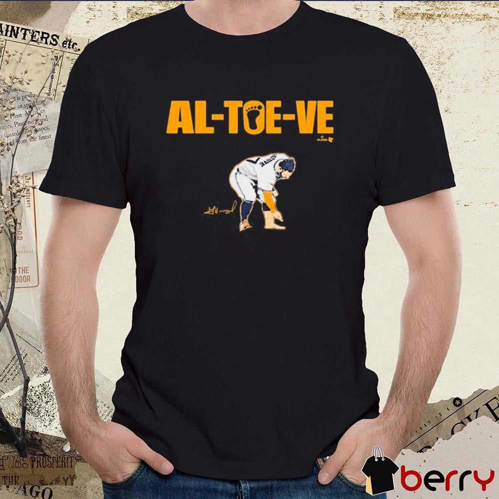 Jose Altuve Houston Astros Al Toe Ve Signature t-shirt