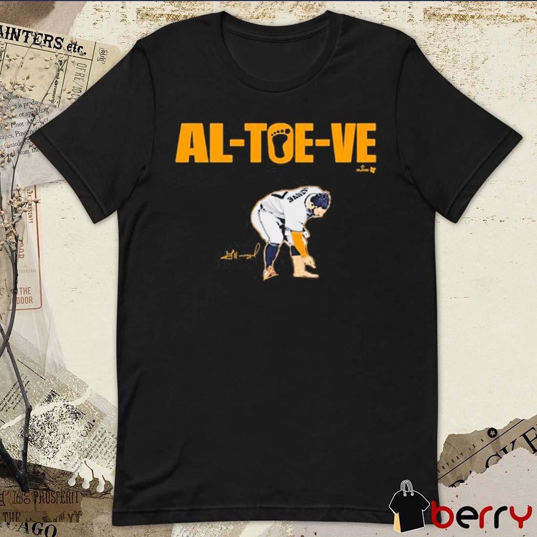 Jose Altuve Houston Astros Al Toe Ve Signature t-shirt