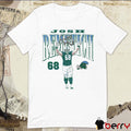 Josh Remetich #68 Tulane Green Waves Signature Graphic t-shirt