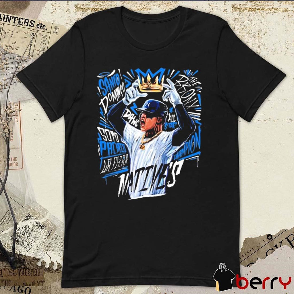 Juan Soto Crown Native’s Santo Domingo All Star Champion t-shirt