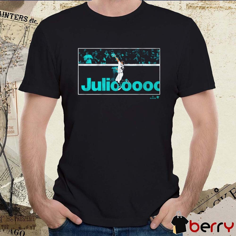Julio Rodriguez Juliooooo Robbery Seattle Mariners MLB t-shirt
