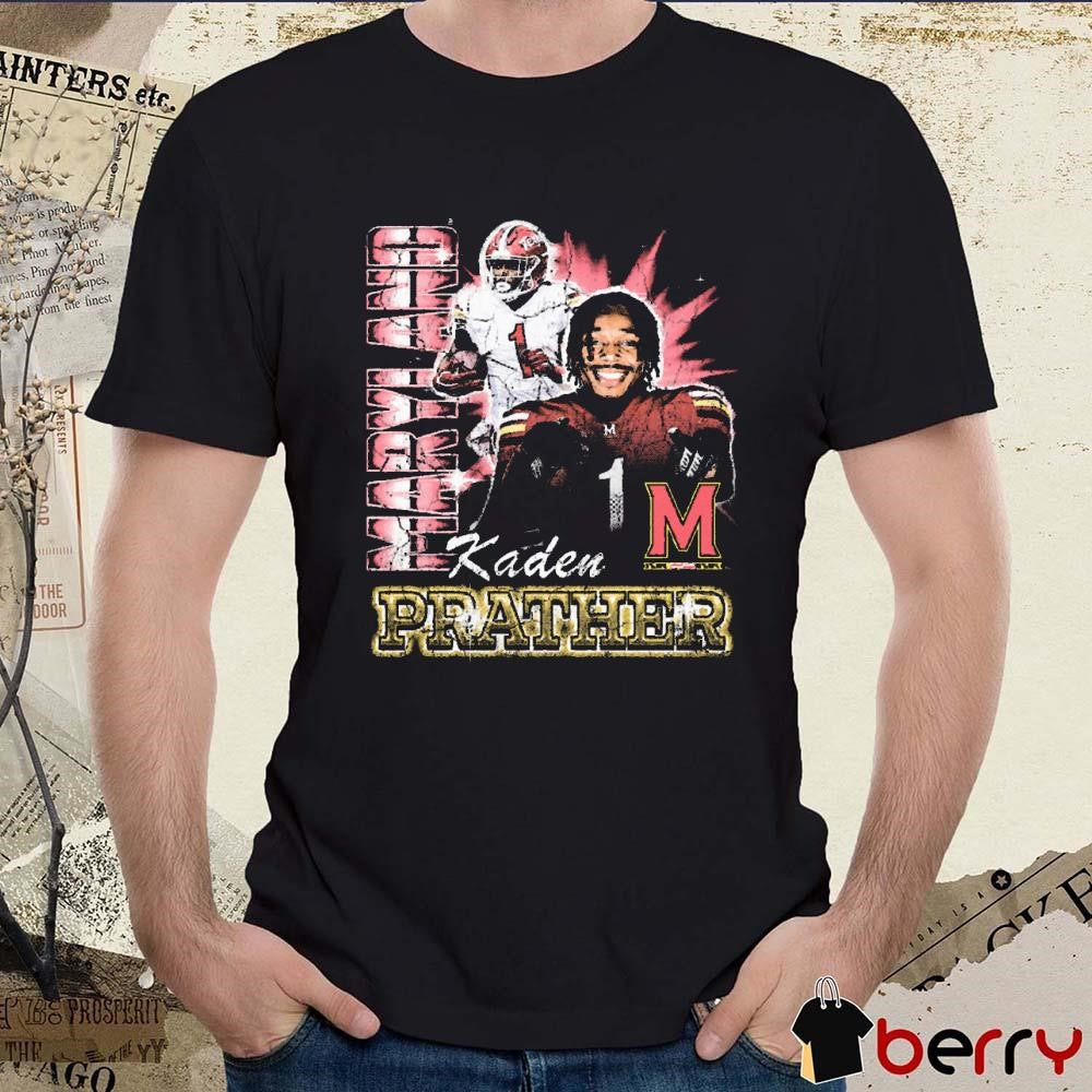 Kaden Prather Maryland Terrapins 90s Graphic t-shirt