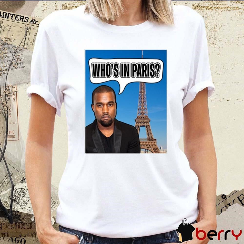 Kanel Joseph Kanye Who’s In Paris t-shirt