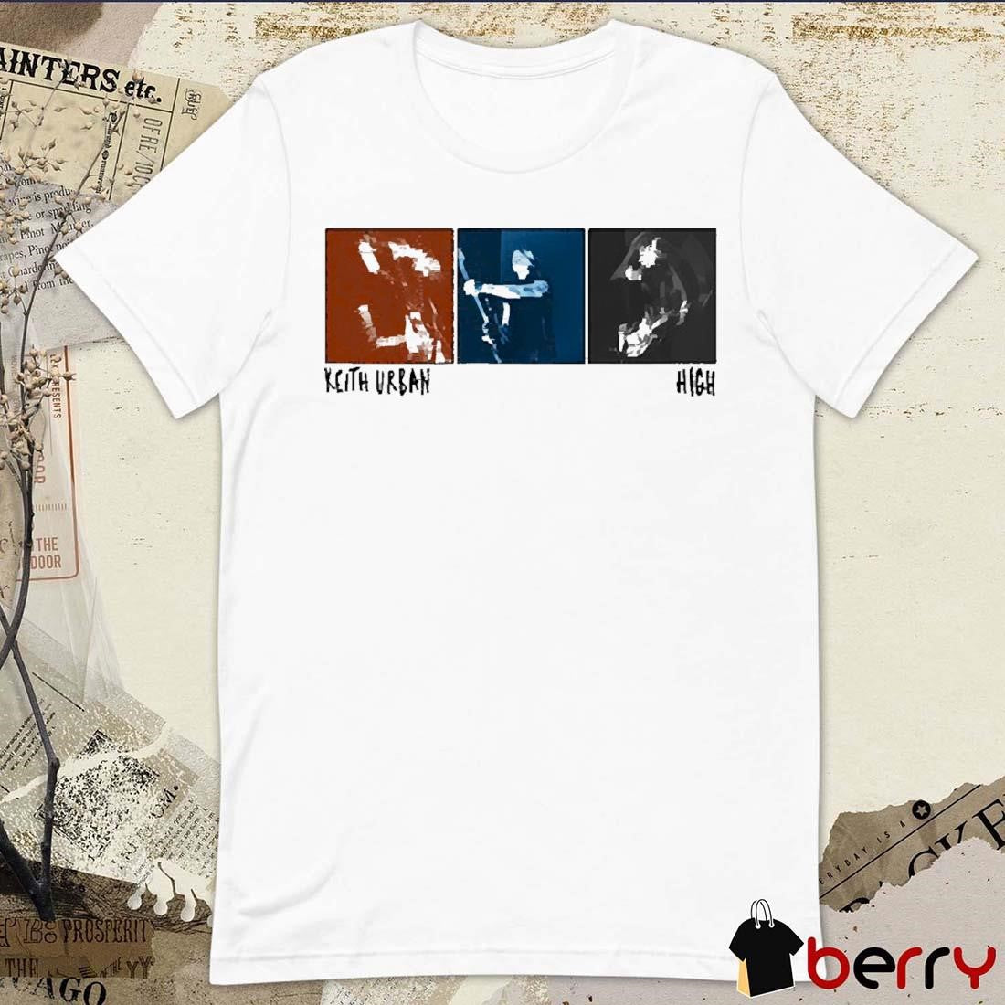 Keith Urban High Blurred 2024 t-shirt