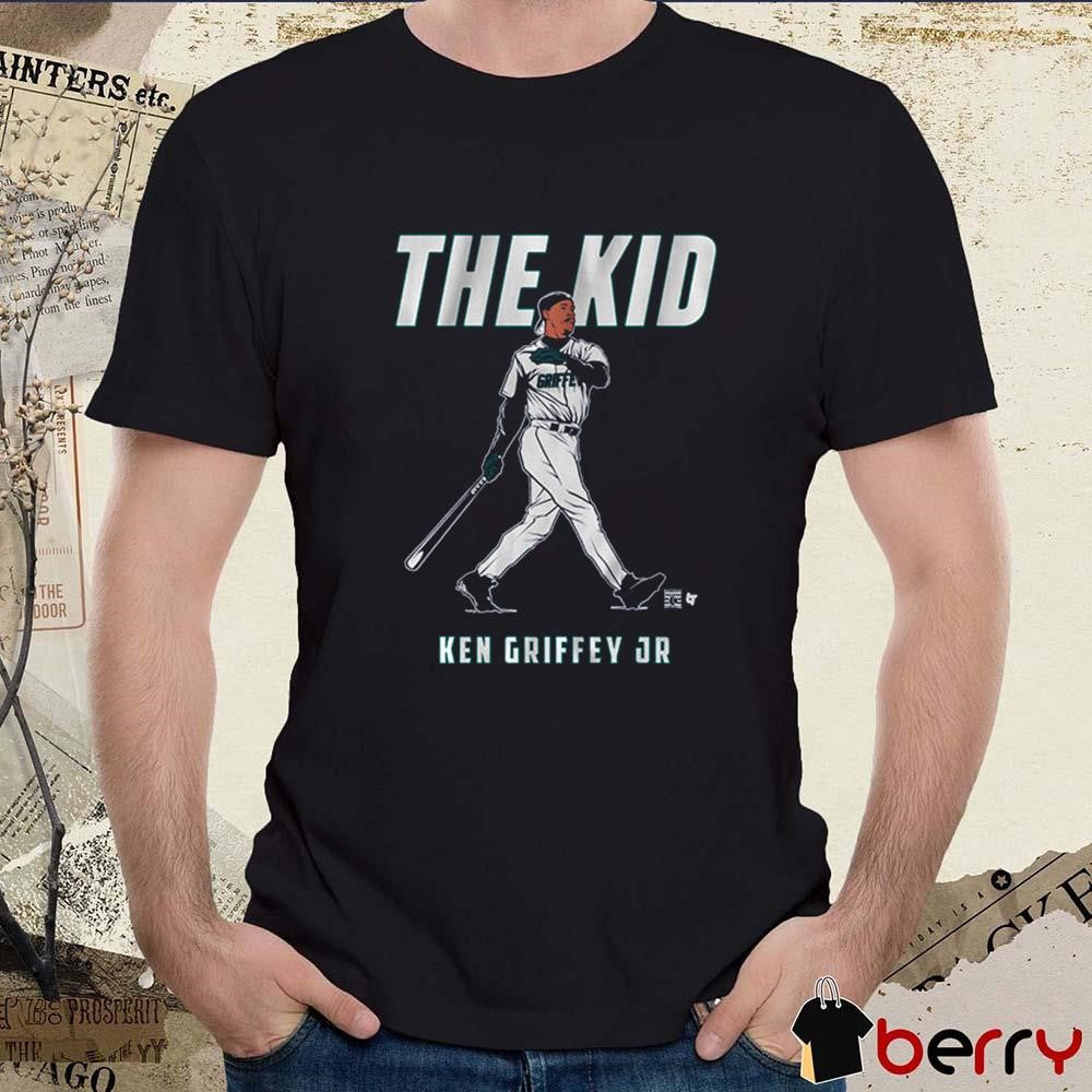 Ken Griffey Jr. Seattle The Kid Seattle Mariners MLB Baseball Graphic t-shirt