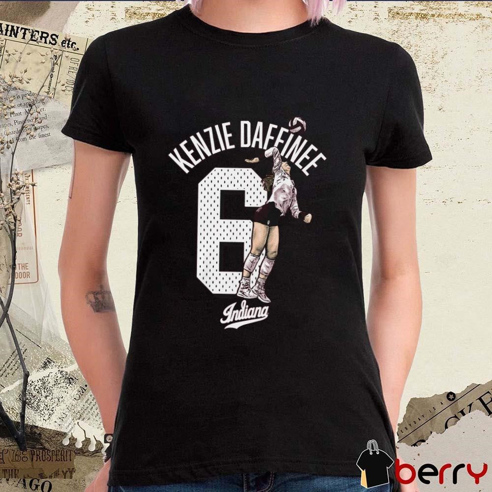 Kenzie Daffinee #6 Indiana Soccer Graphic t-shirt