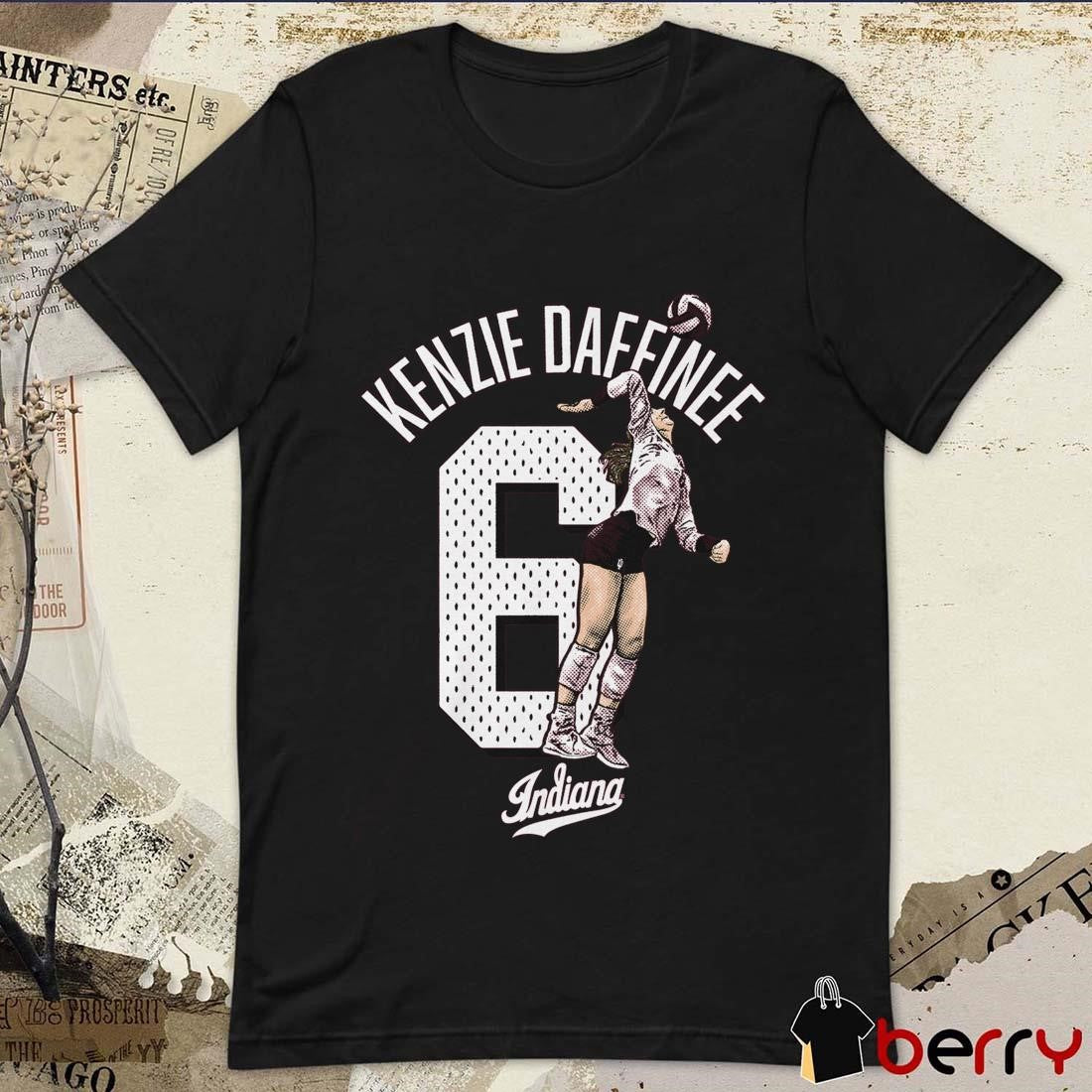 Kenzie Daffinee #6 Indiana Soccer Graphic t-shirt