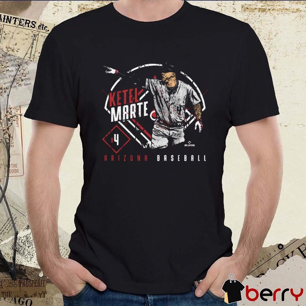 Ketel Marte #4 Arizona Baseball Ballpark t-shirt